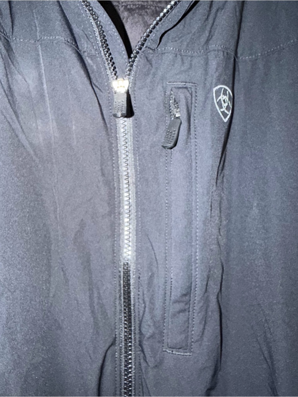 Ariat Men’s Pioneer StretchShell Jacket Black XL-Insulated Work Ranch Outerwear - Picture 7 of 10